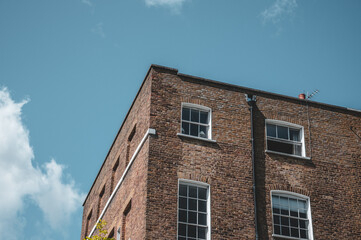 old brick building in London