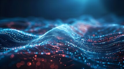 Abstract technology lines background with smart and futuristic, intelligent communication network concept of future connected technology, with Generative Ai See Less