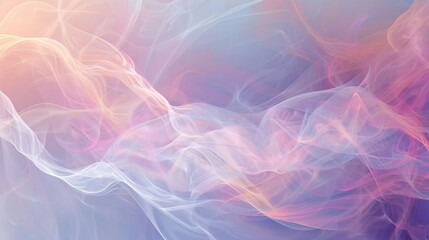 Obraz premium Surreal, nebulous backdrop featuring a harmonious blend of luminous and muted hues.