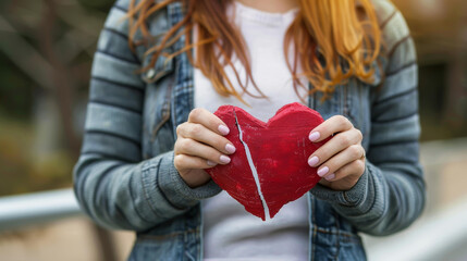 An illustrated character torn between duty and desire, with a clean background, in a stock image style.
