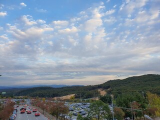 panorama of the city of the city