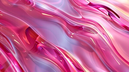 Obraz premium Abstract Pink Liquid Background
