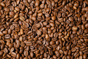 Obraz premium coffee beans background