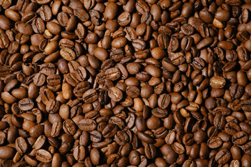 local coffee beans background