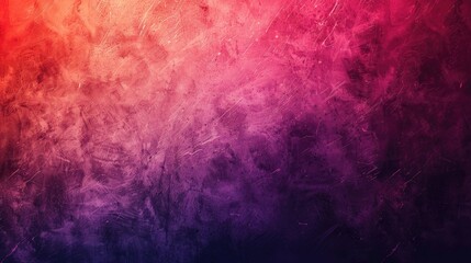 Fototapeta premium A gradient background in shades of red dark and purple with a vibrant image