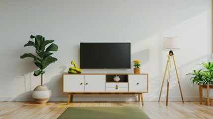 The modern TV stand