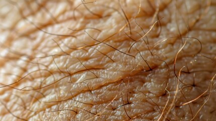 Obraz premium Close-Up of Elderly Skin Showcasing Reduced Spider Veins After Laser Treatment for Dermatology