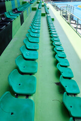 empty stadium seats