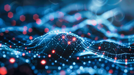 Abstract advanced technology digital backdround