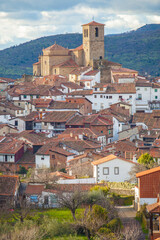 Fototapeta premium Hervas hamlet, Ambroz Valley village, Spain
