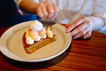 フルーツタルト（メロン）