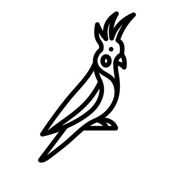 recommend clip art: Cockatiel Icon