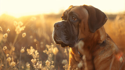 english mastiff dog