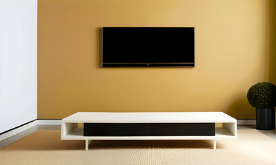 Modern living room with minimalist design