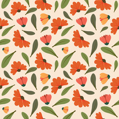 autumn leaves pattern