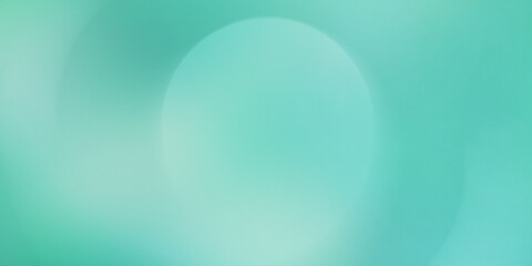 Futuristic turquoise aqua blue green gradient abstract background grainy texture.