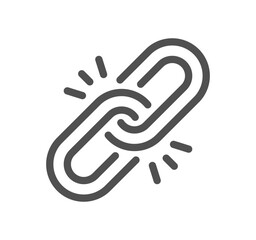 Swot analysis related icon outline and linear vector.
