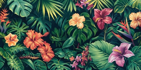 Dark green leaves in the park background image,Panorama