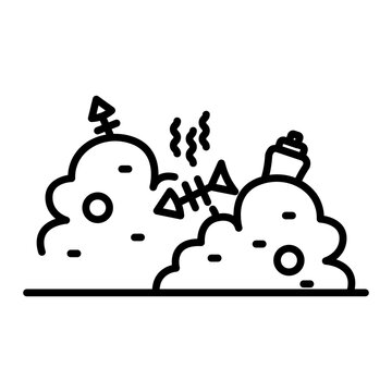 recommend clip art: waste icon. outline icon