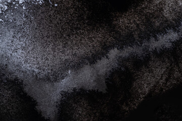 滲んだ黒インクの背景