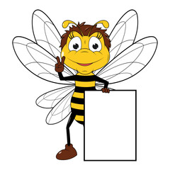 Cute Bee Cartoon