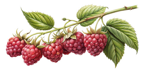 raspberry on a branch