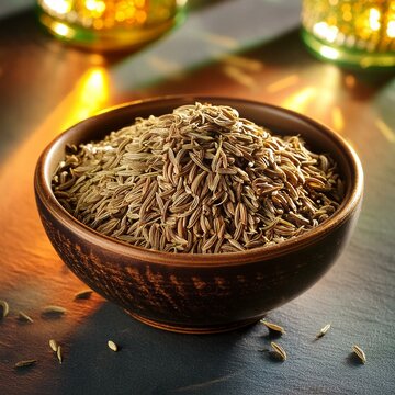 cumin seeds or jeera in bowl