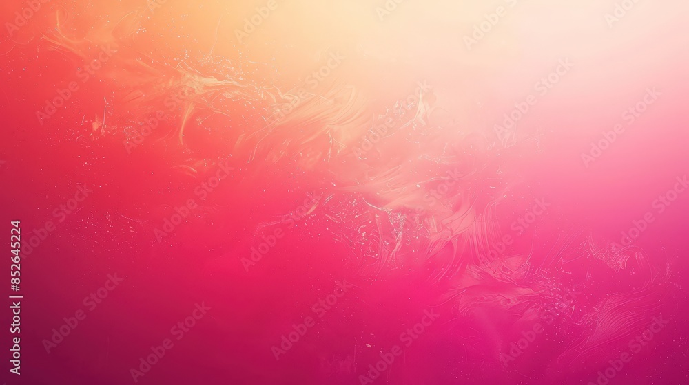 Poster a digital abstract background featuring a soft gradient from pink to orange with a subtle, textured 