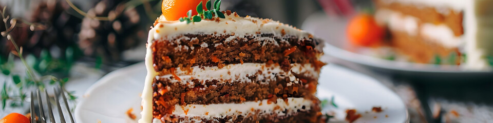 Fototapeta premium Carrot Cake
