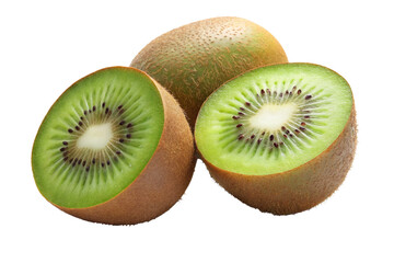 Fototapeta premium kiwi fruit isolated on white background