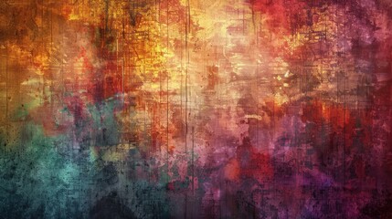 Obraz premium Background with a grungy colorful and textured design