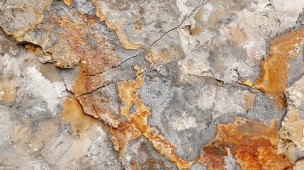 Naklejka premium Close up Detailed View of Stone Texture Including Granite Marble and Travertine