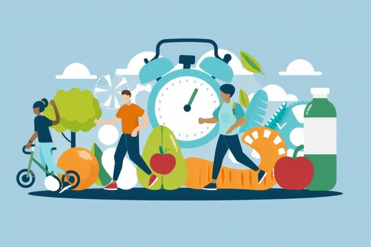 diabetes prevention through healthy eating, balanced nutrition and physical activity