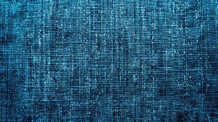Abstract cyan denim textile design pattern for background and texture purposes