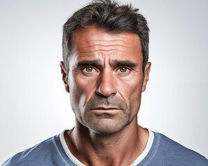 Fototapeta premium Emotional portrait of man.