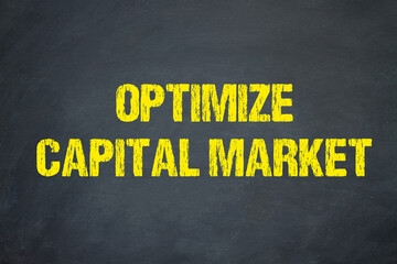 Optimize Capital Markets	