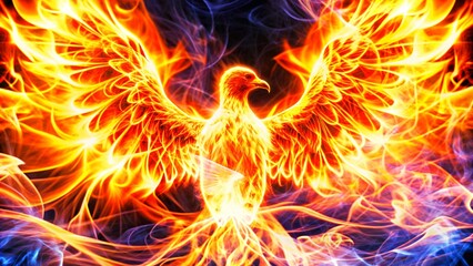 Fototapeta premium 火の鳥,phoenix