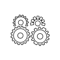 gears silhouette, steampunk svg, clockwork svg, gears dxf, gear, icon, machine, business, wheel, vector, cog, cogwheel, gears, technology, machinery, mechanism, symbol, illustration, industry, concept