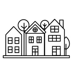 home outline, line art house, line art print, HOUSE clipart, cute house svg, lake house svg, Line Art, house, home, icon, building, estate, symbol, construction, architecture, vector, real, roof, wind
