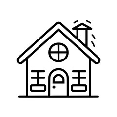 home outline, line art house, line art print, HOUSE clipart, cute house svg, lake house svg, Line Art, house, home, icon, building, estate, symbol, construction, architecture, vector, real, roof, wind