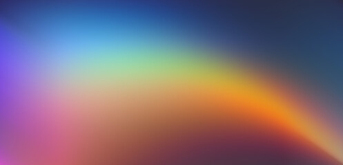 Vibrant blurred background in rainbow colors.