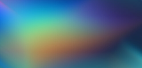 Obraz premium Abstract blurred blue background with a soft spot of yellow light.