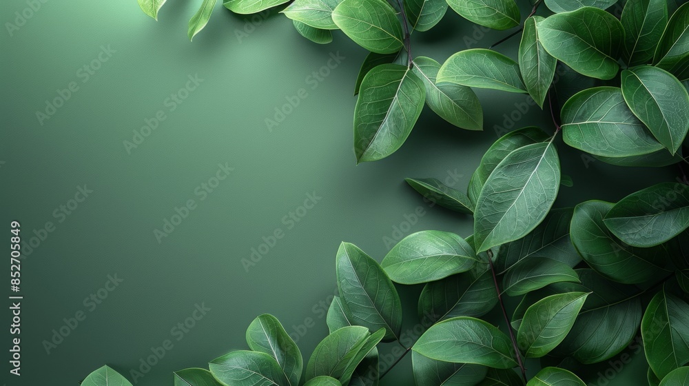 Poster presentation with color of olive green, make it a soft background