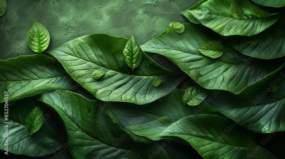 Poster presentation with color of olive green, make it a soft background