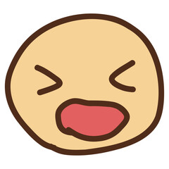 手描き痛いマーク