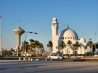 Jawza Al Qahtani Mosque and Khobar Water Tower