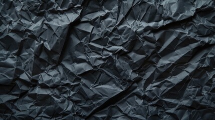 Wrinkled dark paper