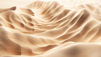 Fototapeta premium Irregular, jagged shapes forming a minimalistic abstract terrain, sharp and curved edges mimicking natural roughness, soft earthy tones