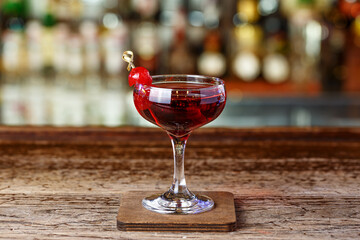 Cocktail Manhattan aperitif