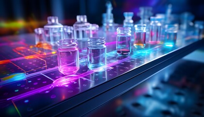 Holographic chemical chromatography